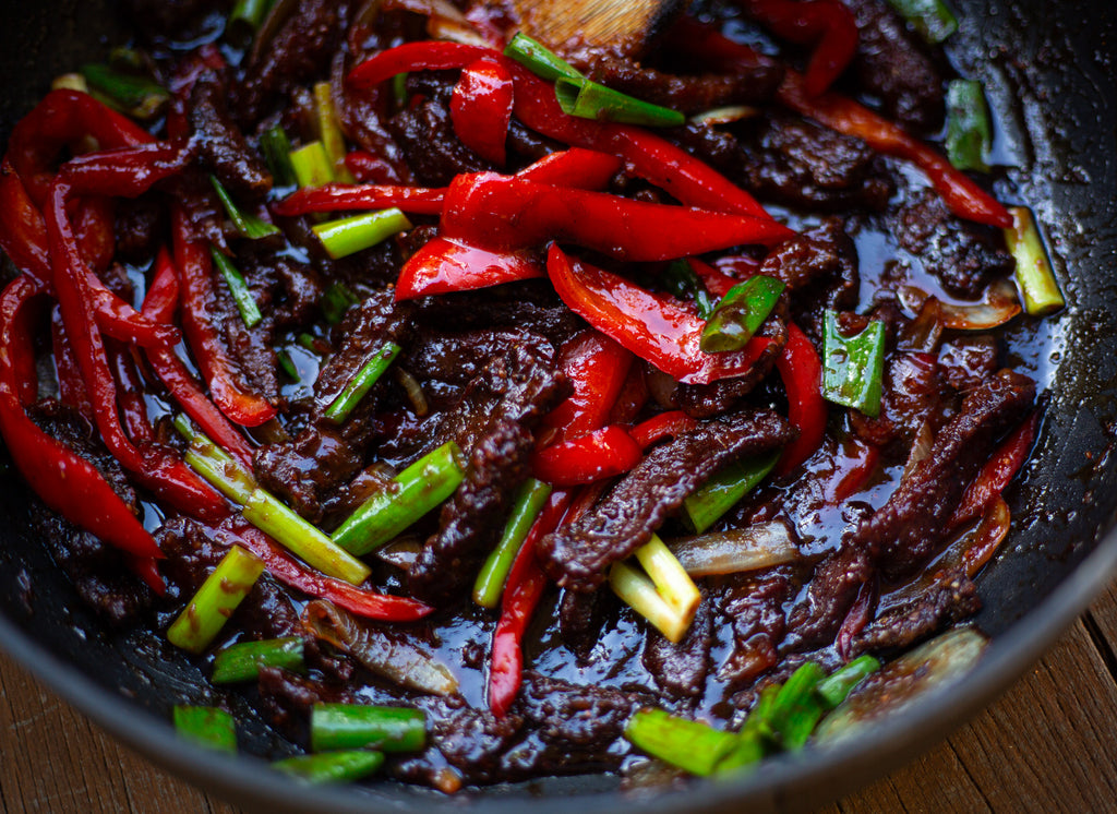 Crispy Char Siu Beef